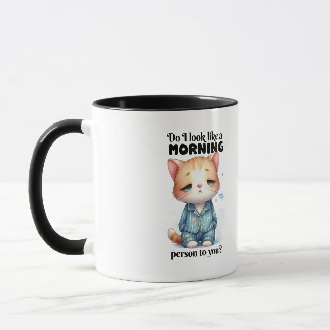 Mug de chat endormi (Gauche)