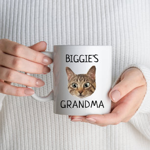 Mug de chat personnalisé, Mug de photo de chat, C