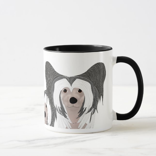 Mug de chien arrêté chinois (Droite)