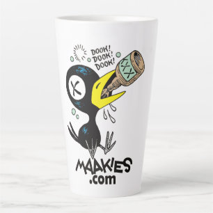 Mug de chien de corneille à boire