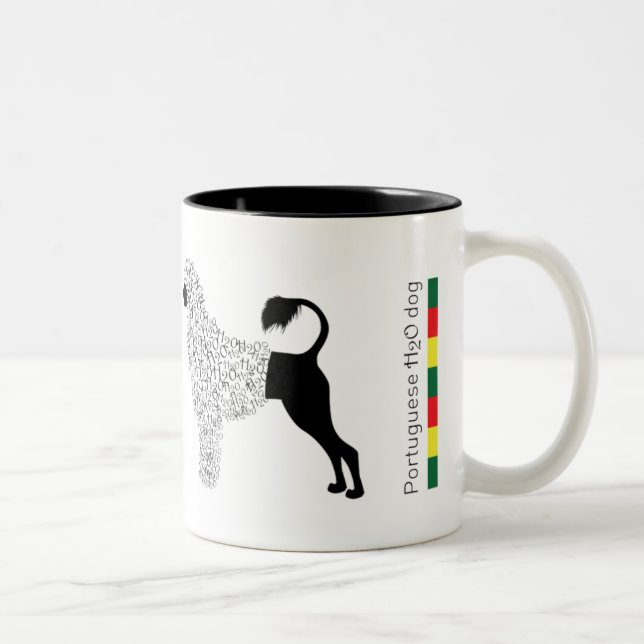 Mug de chien d'eau portugais (Droit)