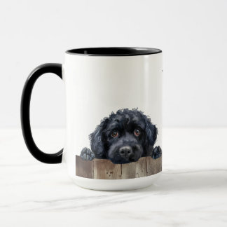 Mug de chien d'eau portugais