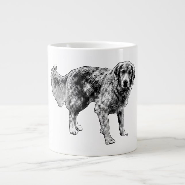 Mug de chien éffrayant (Devant)