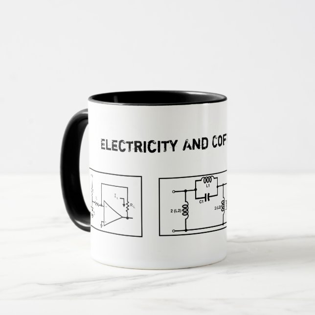 Mug de circuit électrique et café Do Mix (Devant gauche)