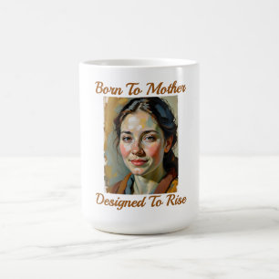 Mug de citation de la mère née