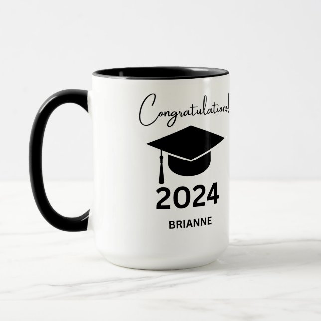 MUG DE COFFE DE DIPLÔME PERSONNALISÉ (Gauche)