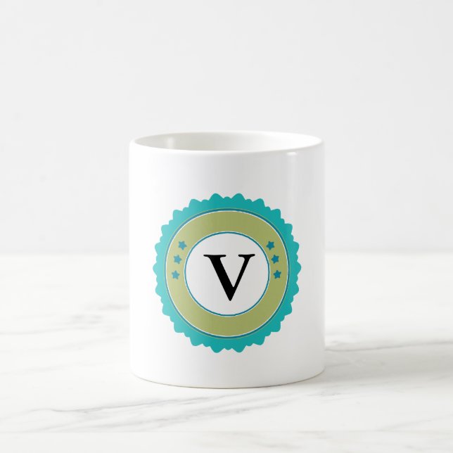 Mug de concepteur monogramme (Centre)