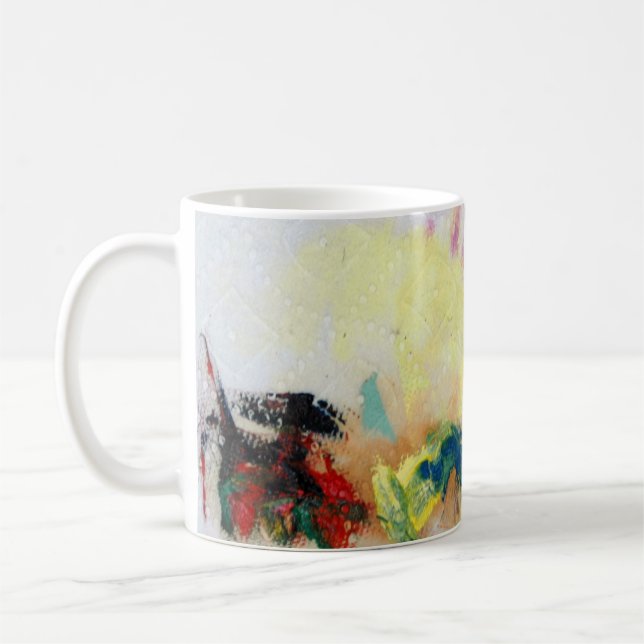 mug de conception abstraite (Gauche)