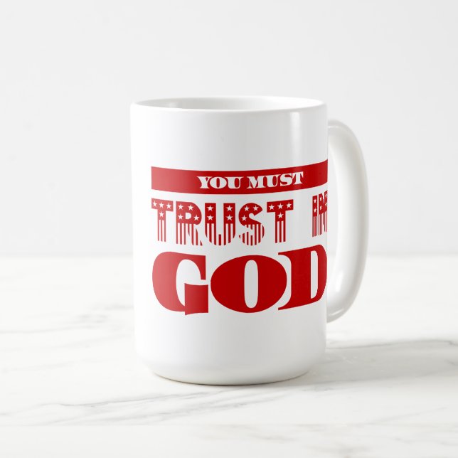 Mug de confiance classique (Devant droit)
