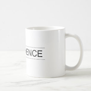Mug de confiance graphique - Dégradé du coucher du