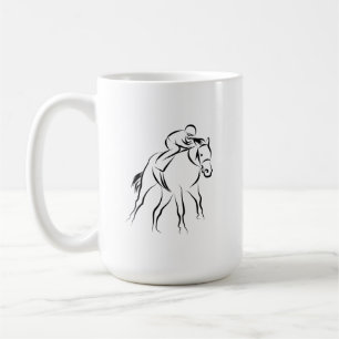 Mug de course de chevaux