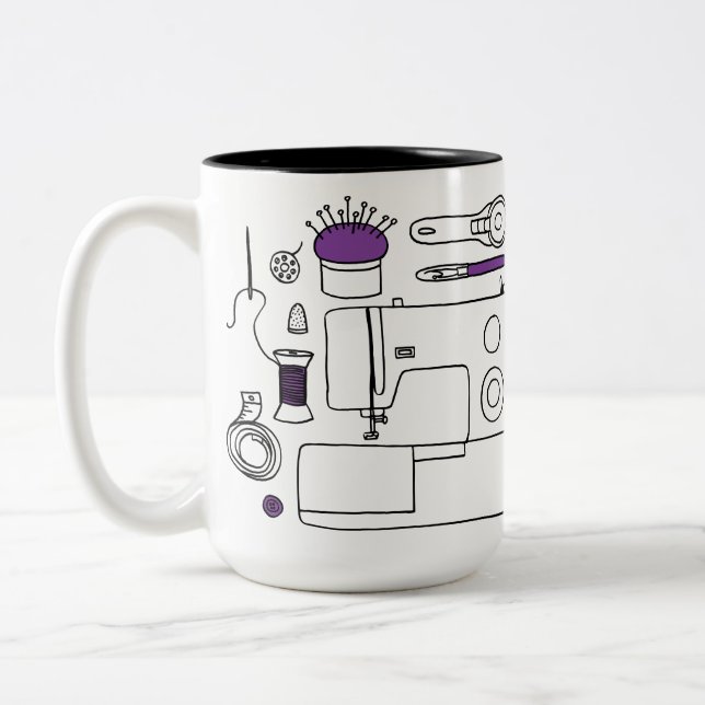 Mug de couture (Gauche)