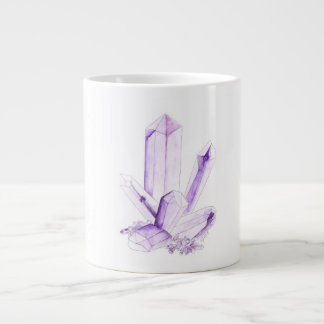 Mug de cristal de cristal d'Améthyste