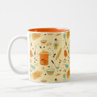 Mug de cuisine rétro