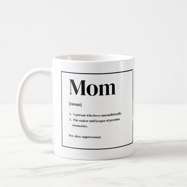 Mug de définition maman (Gauche)
