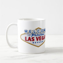 Mug de designer cool bienvenue à las vegas