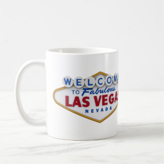 Mug de designer cool bienvenue à las vegas