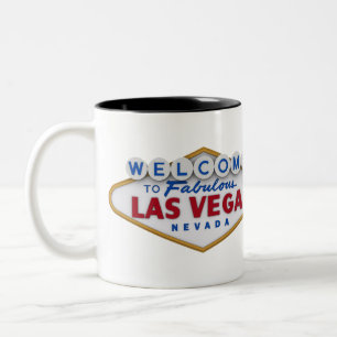 Mug de designer cool bienvenue à las vegas