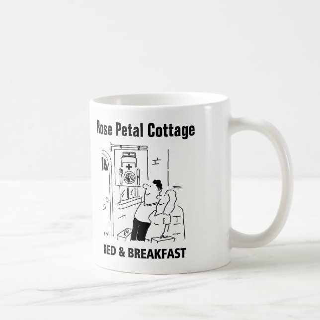 Mug de dessin animé de la maison d'hôtes (Droite)