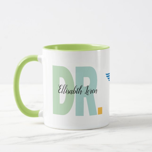 Mug de doctorat personnalisé (Gauche)