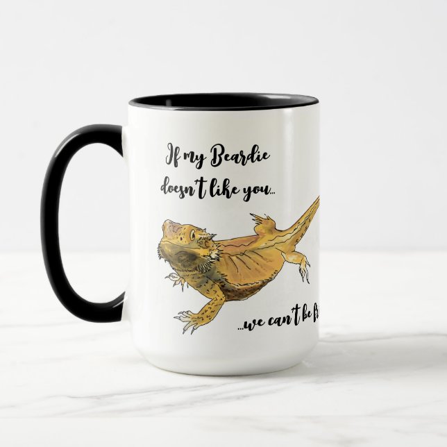 Mug de dragon à poils (Gauche)
