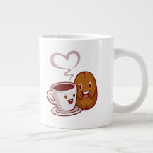 Mug de duo unique et joyeuse