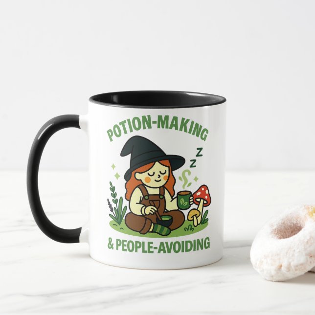 Mug de fabrication de potions (Avec donut)