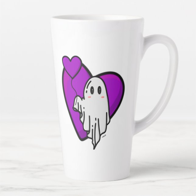 Mug de fantôme d'amour éffrayant (Droite)