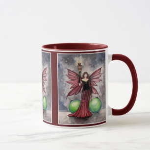 Mug de fées de Noël par Molly Harrison
