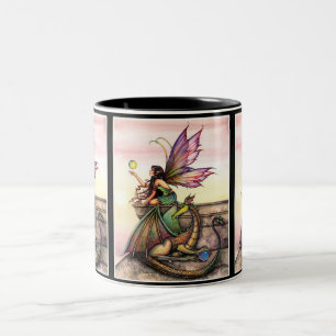Mug de fées et de dragons par Molly Harrison