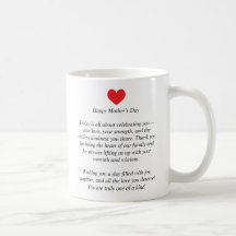 Mug de fête des mères personnalisées - Nom personn