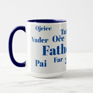 Mug de Fête des pères internationale