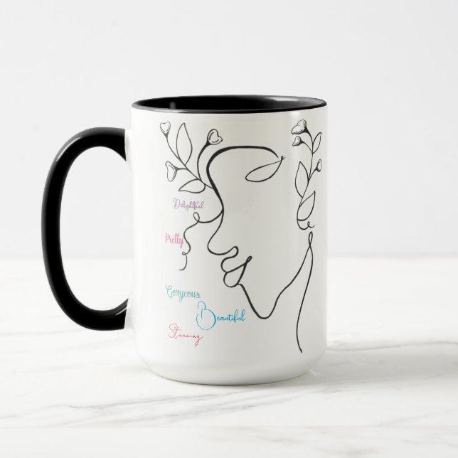 Mug de fleurs (Gauche)