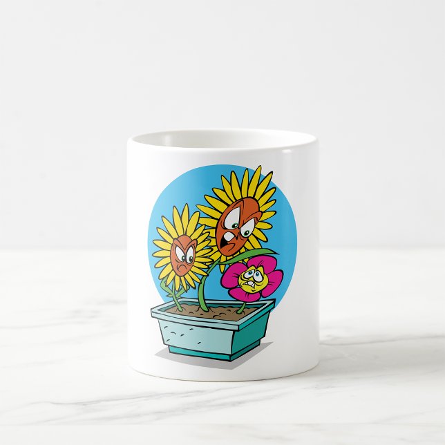 Mug de fleurs en colère (Créateur téléchargé)