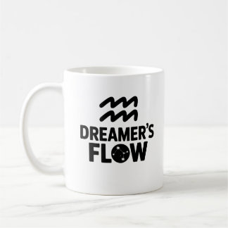Mug de flux de Dreamer - Aquarius Zodiac Cup