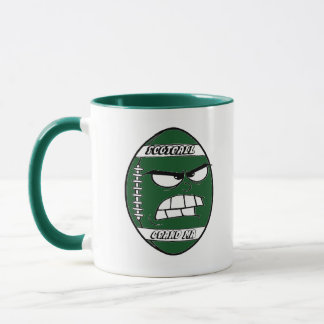 Mug de football vert foncé pour Grand Ma