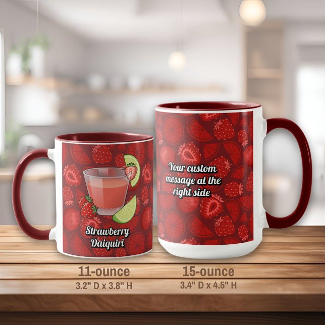 Mug de fraise Daiquiri (Créateur téléchargé)