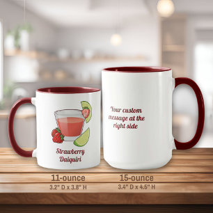 Mug de fraise Daiquiri