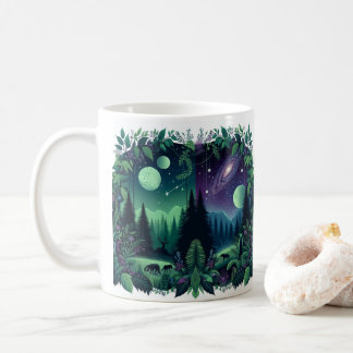 Mug de galaxie enchantée : La nature mystique renc