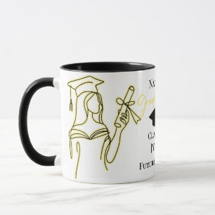 Mug de graduation personnalisée - Son cadeau parfa