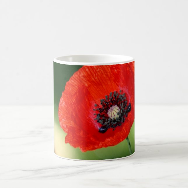 Mug de graines de pavot rouge (Centre)