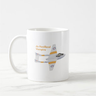Mug de Havilland Vampire British 2ÈME GUERRE MONDIALE