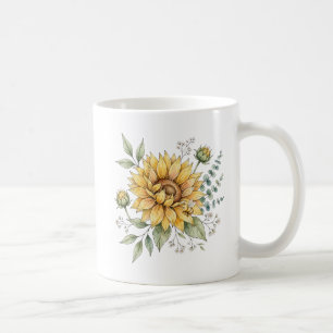Mug de jardin en aquarelle Abeille chérie Tourneso