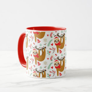 Mug De jolies fentes de Noël