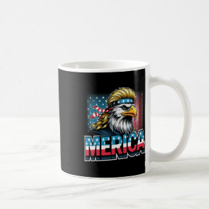 Mug De Juillet Patriotic Funny Eagle Juillet 4 Usa Mer