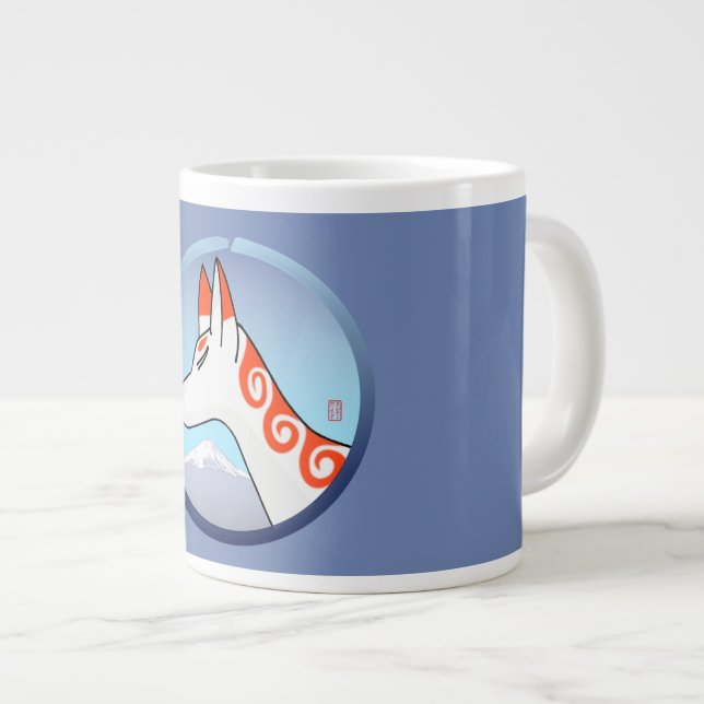 Mug de Kitsune (renard surnaturel) (Devant droit)