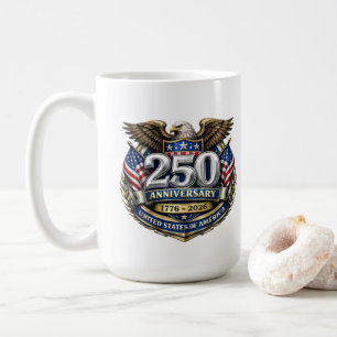 Mug de la commémoration du 250e anniversaire des É
