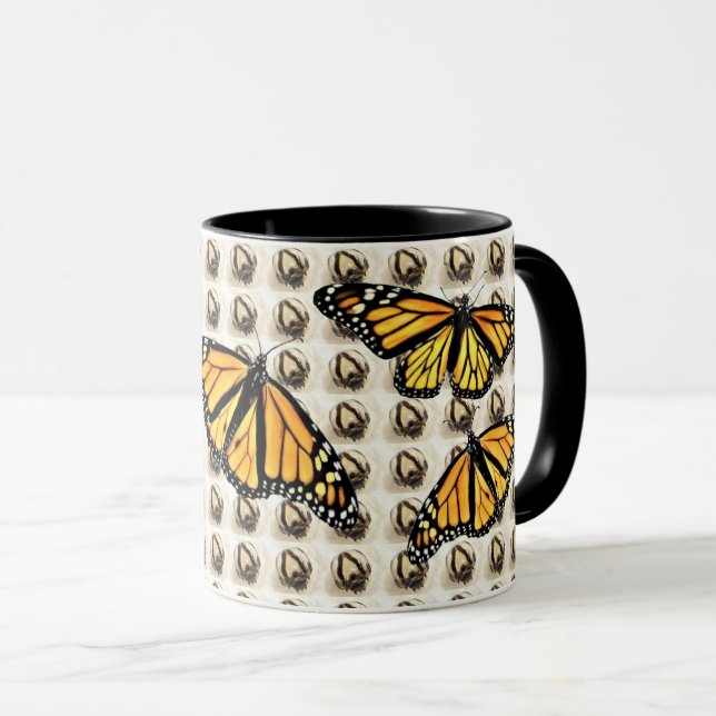 Mug de la Coupe du Café - Papillon Monarque (adult (Devant droit)