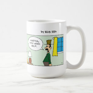 Mug de la femme de fermier drôle