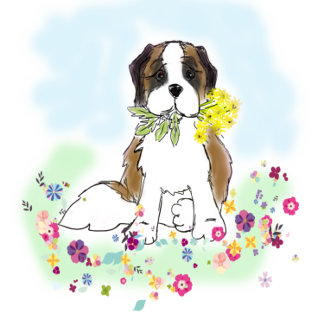 Mug de la Fête des Mères Saint Bernard